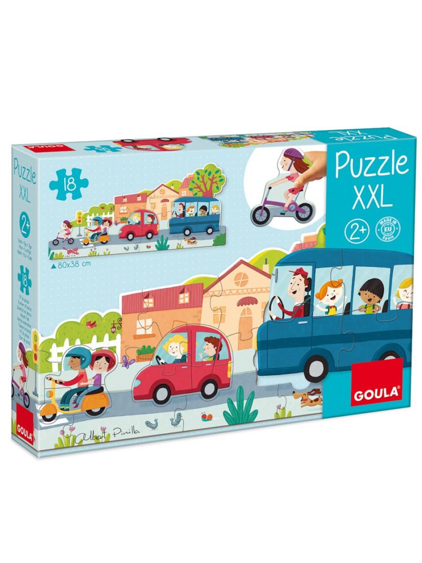 Goula - puzzle xxl veicoli - Goula