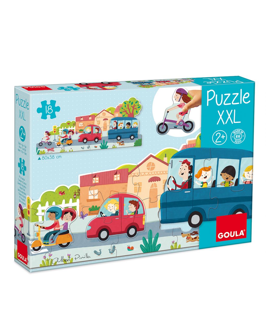 Goula - puzzle xxl veicoli