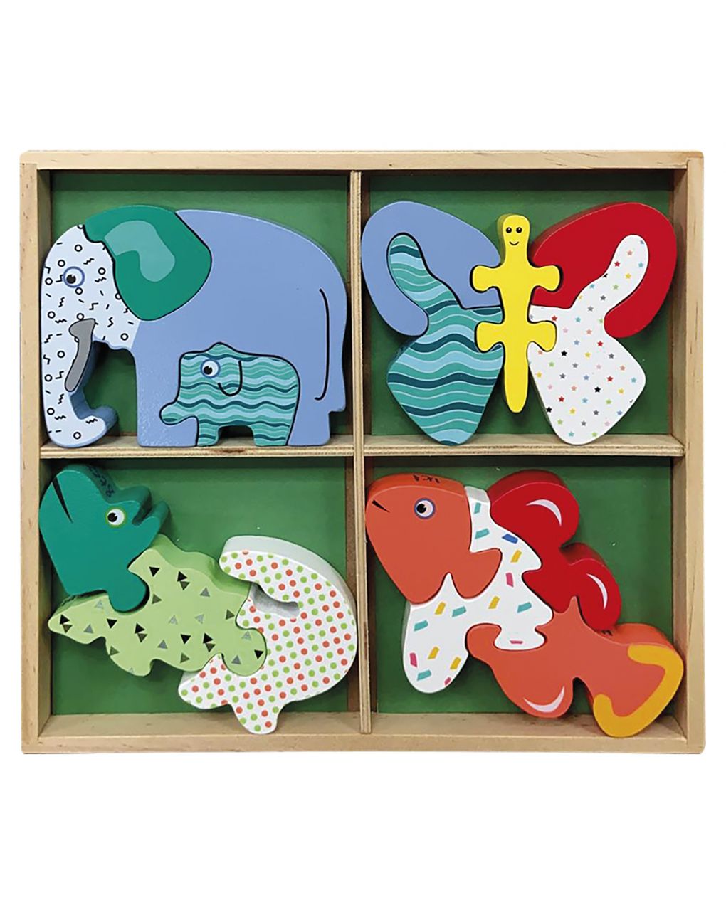 Wood'n play - funny puzzle