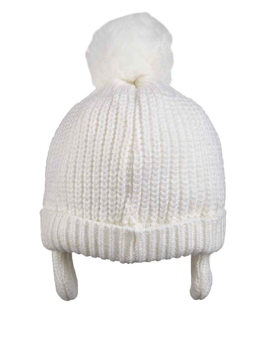 Cappello tricot misto lana con pon pon - Prénatal
