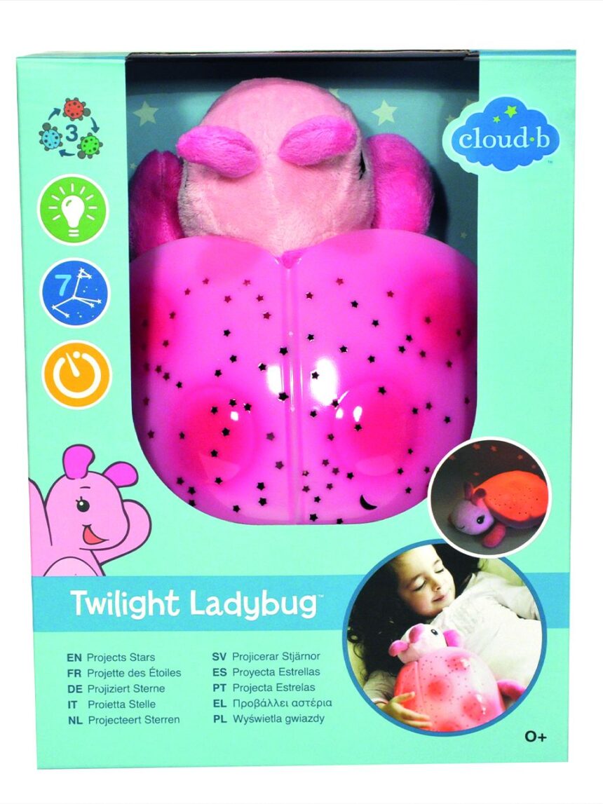 Cloud b - twilight ladybug - pink - Cloud B