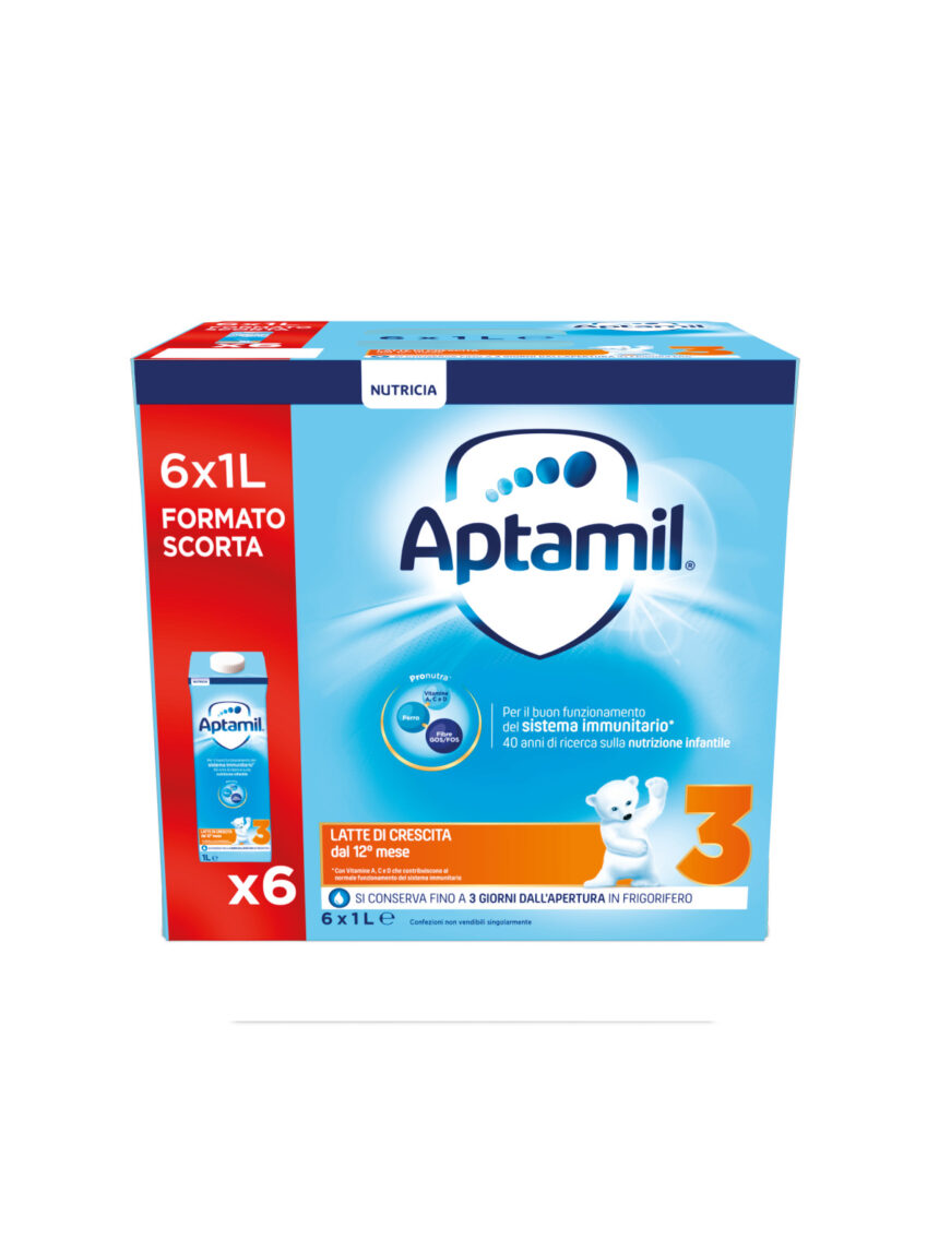 Aptamil - latte crescita 3 6x1000 ml - Aptamil