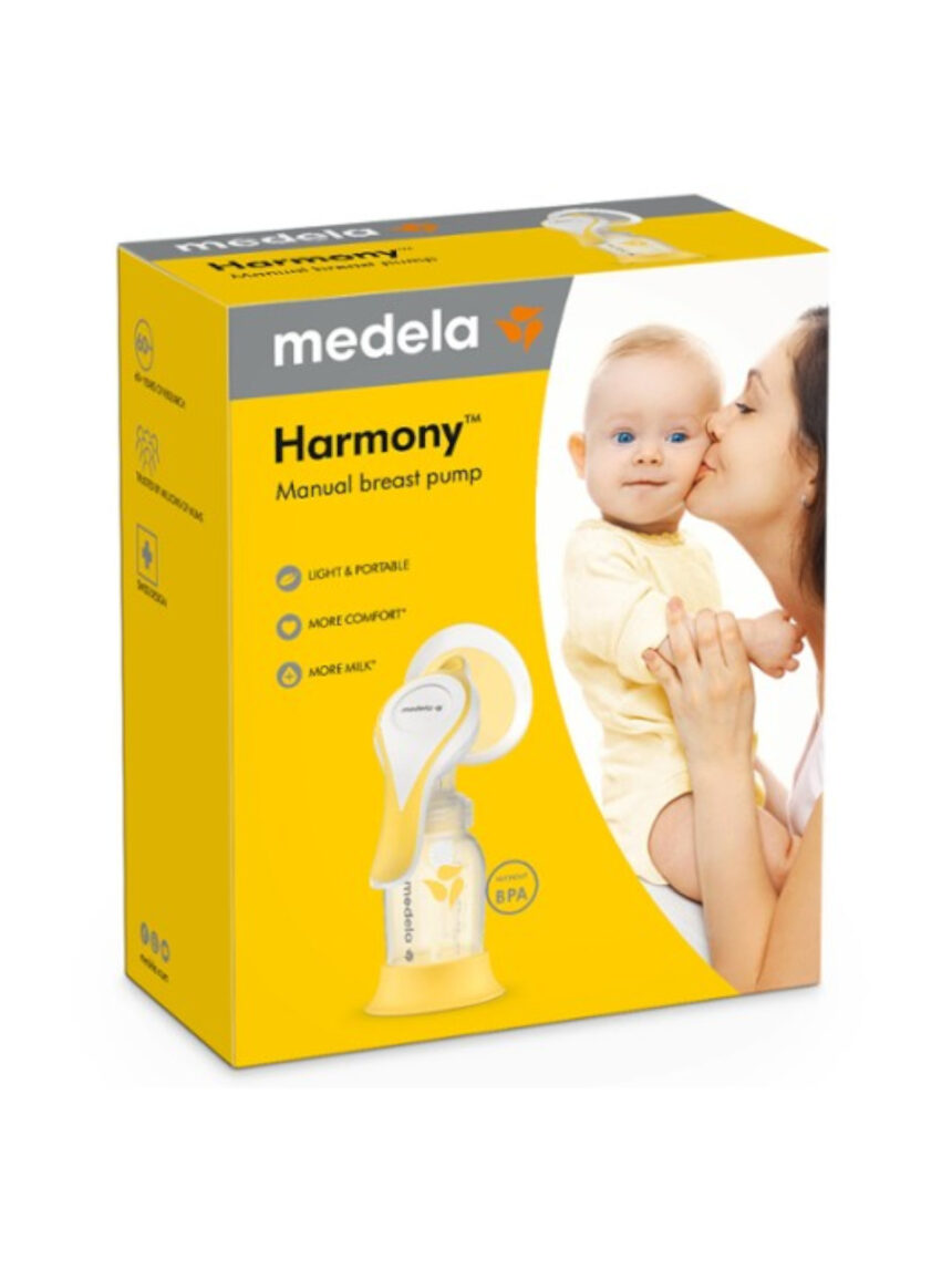Tiralatte manuale harmony con tecnologia flex - medela - Medela