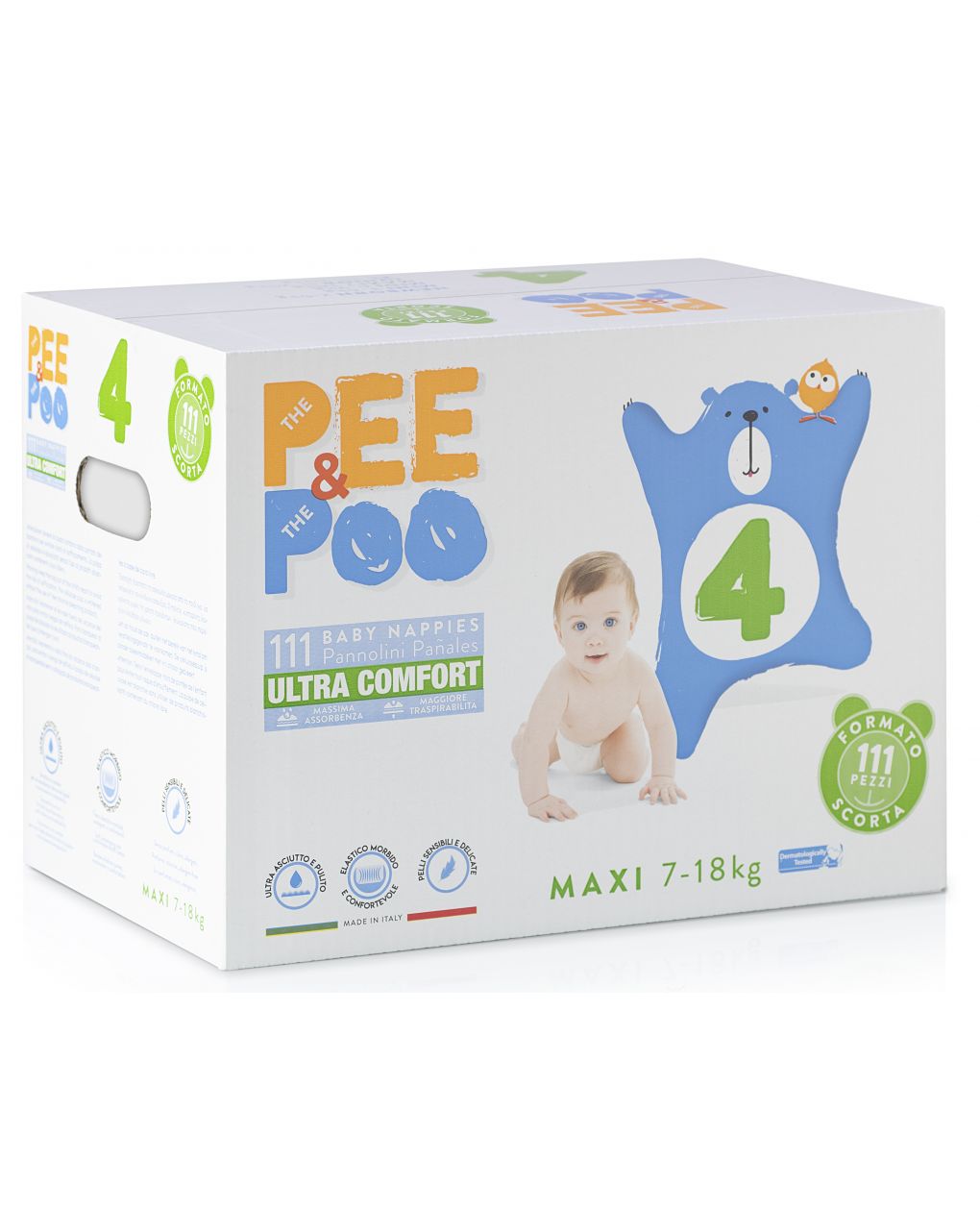 Pee&poo - jumbo maxi tg4 111 pz - The Pee & The Poo