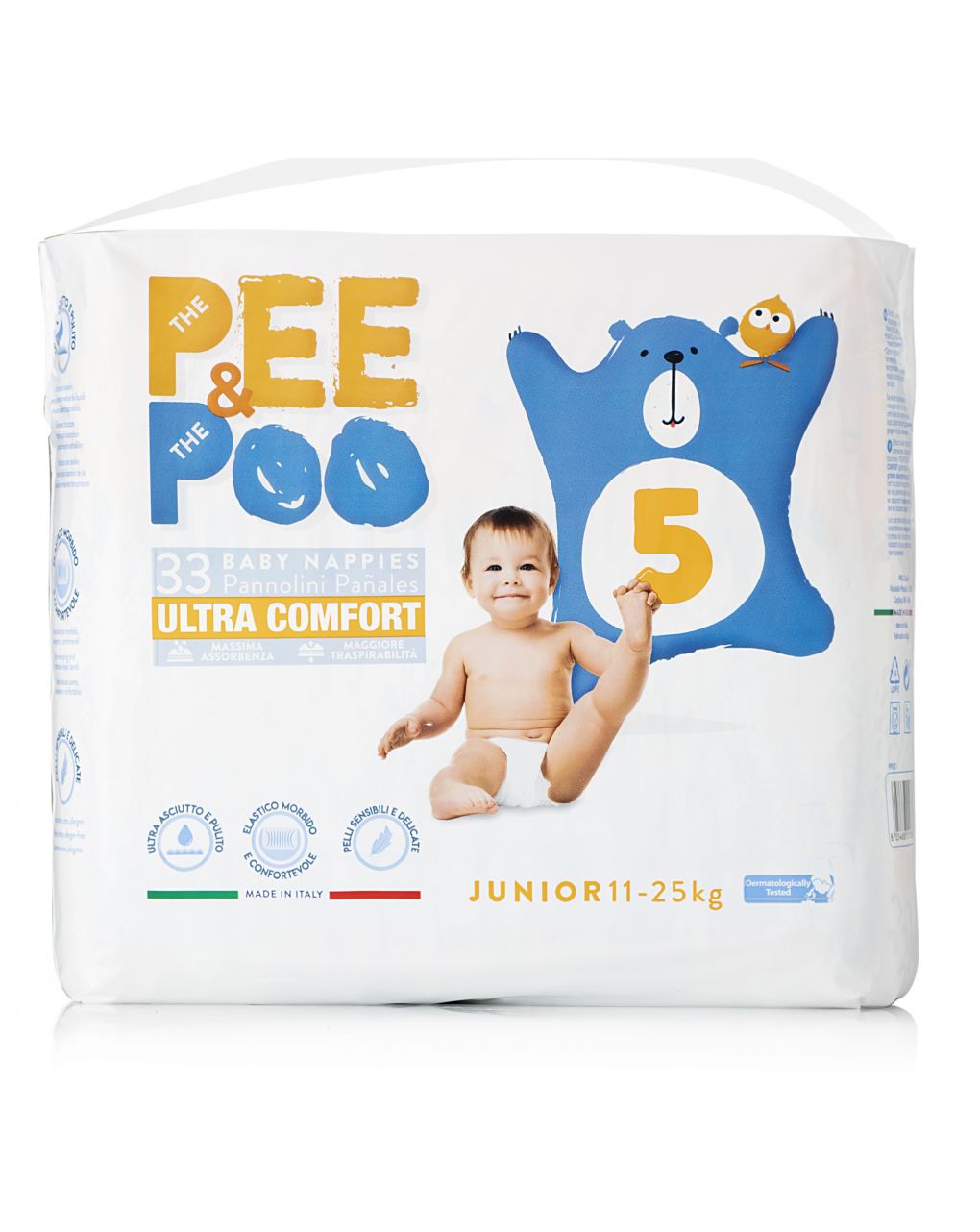 Pee&poo - junior tg5 33 pz