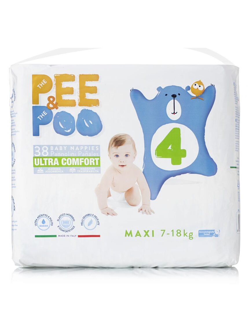 Pee&poo - maxi tg4 38 pz - The Pee & The Poo