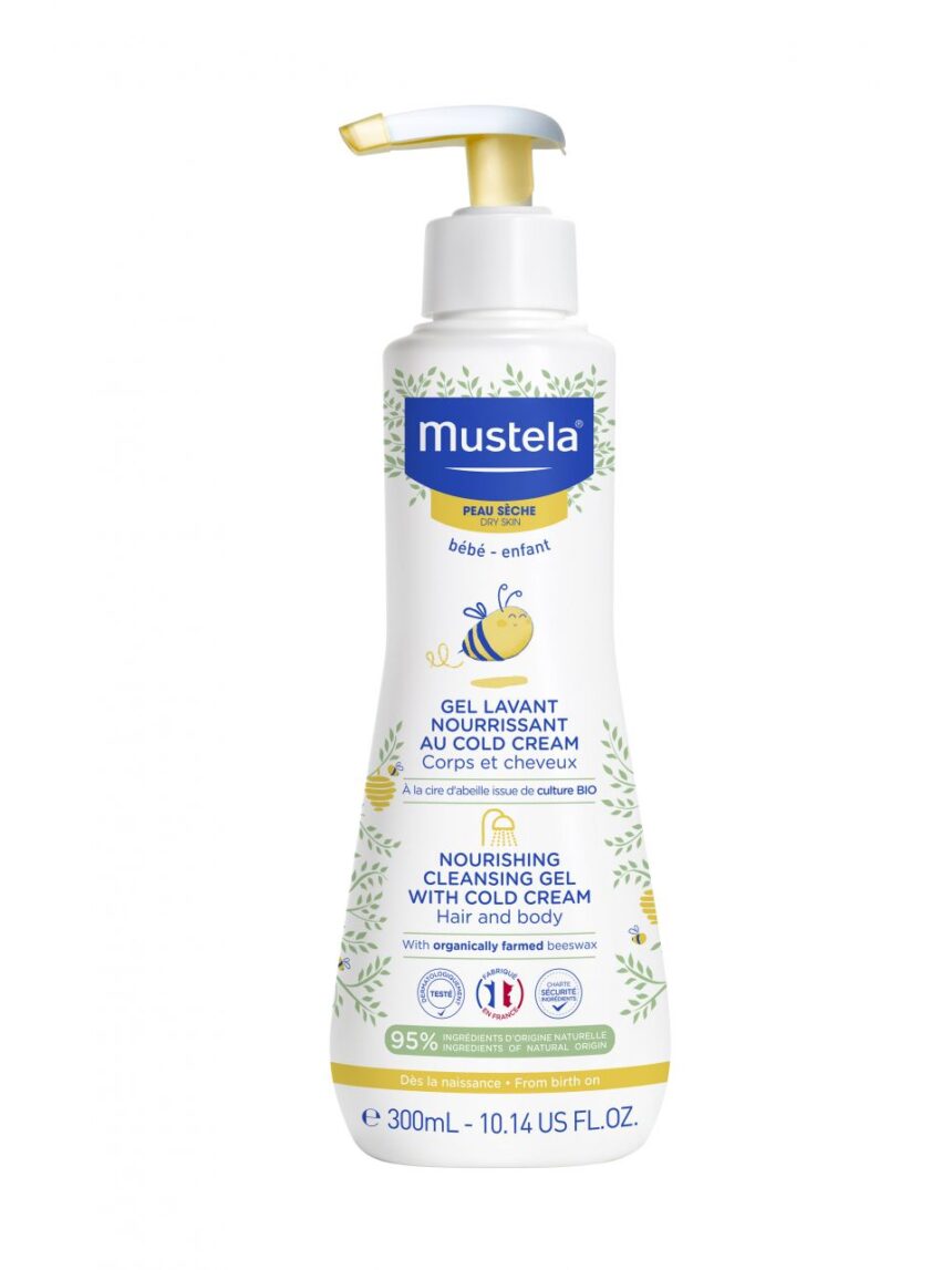 Detergente nutriente alla cold cream - Mustela