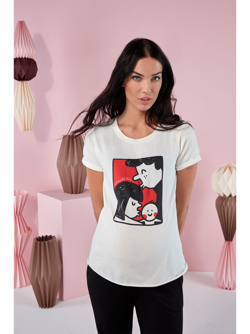T-shirt "white" - Prénatal