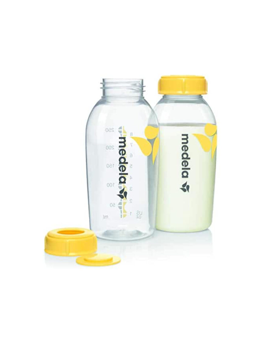 Bottiglie per la conservazione del latte materno (2 da 250 ml) - medela - Medela