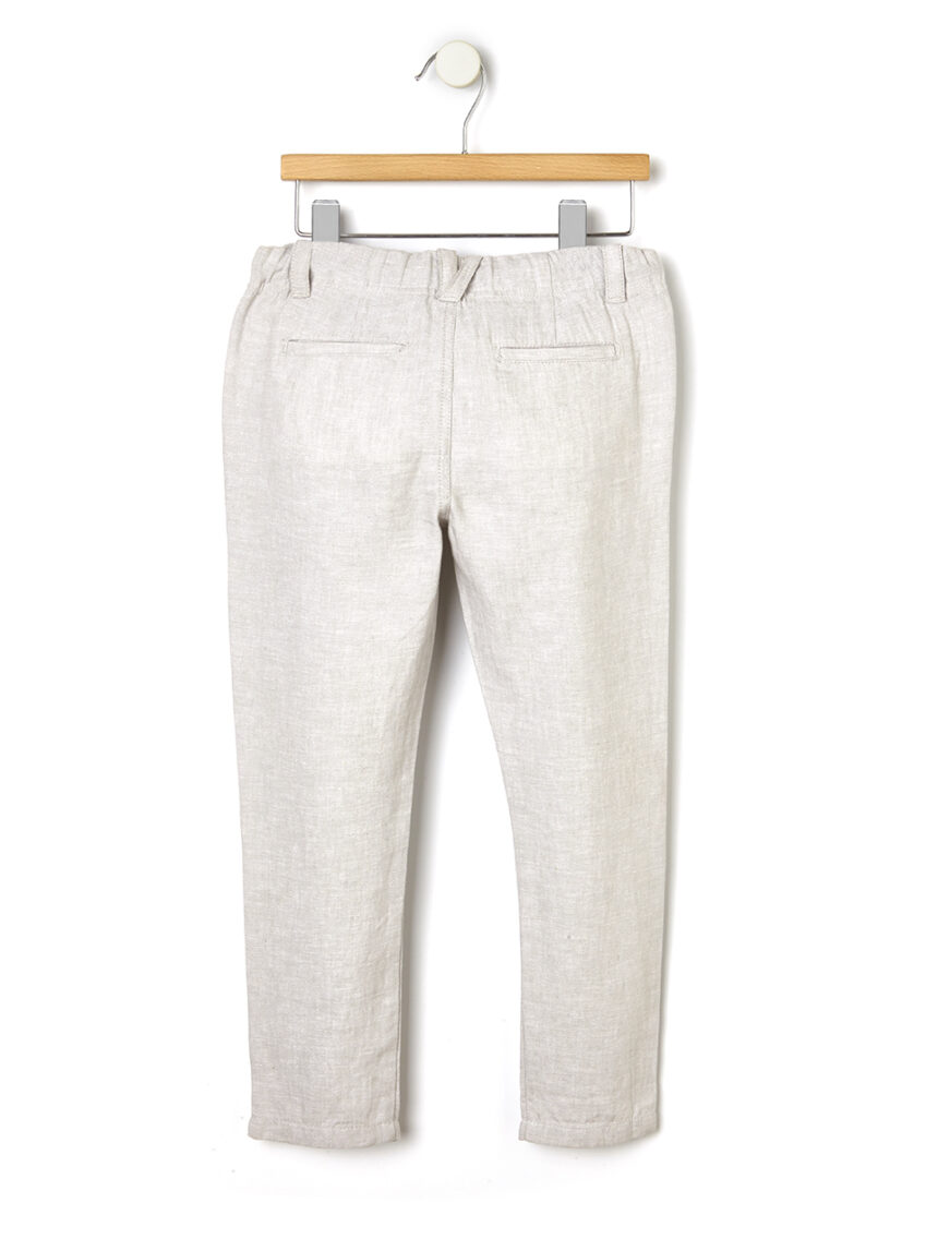 Pantalone elegante in lino - Prénatal