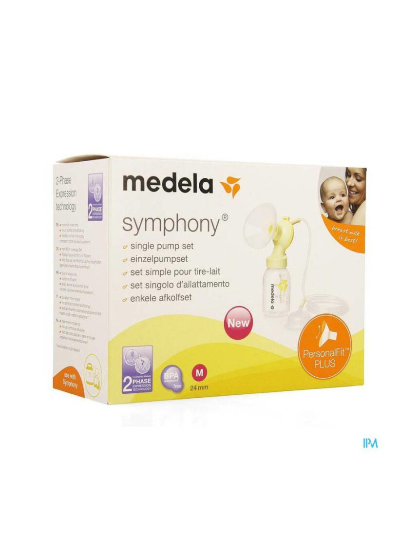 Set symphony singolo con personalfit plus (coppa misura 24 mm) - medela - Medela
