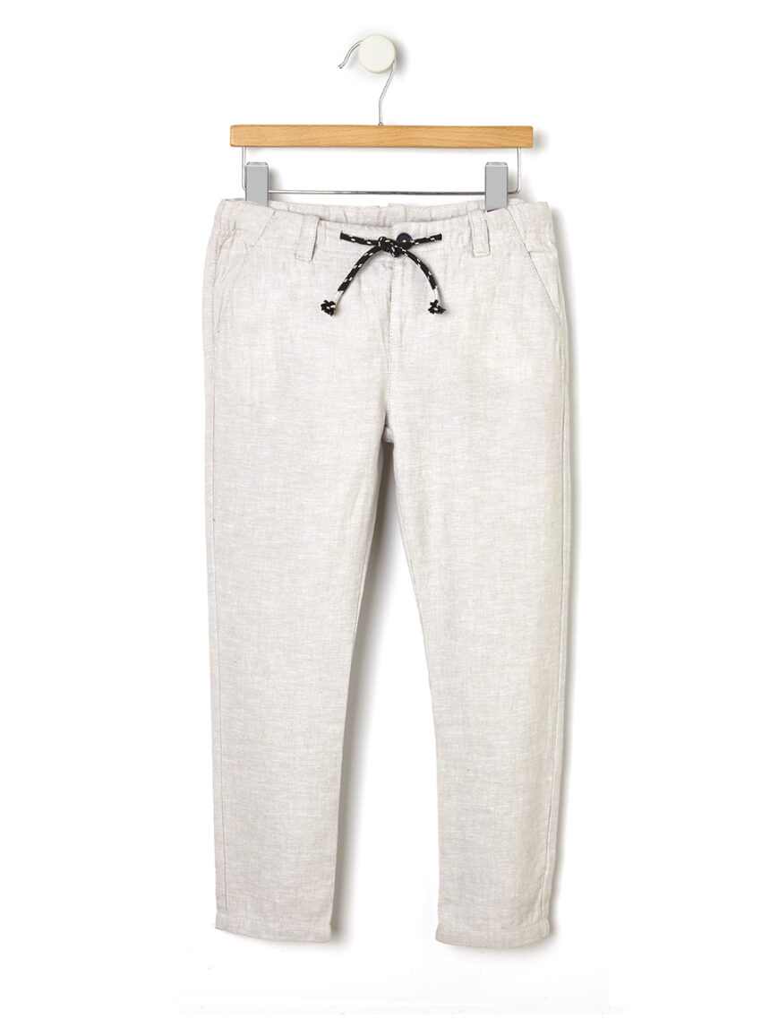 Pantalone elegante in lino - Prénatal