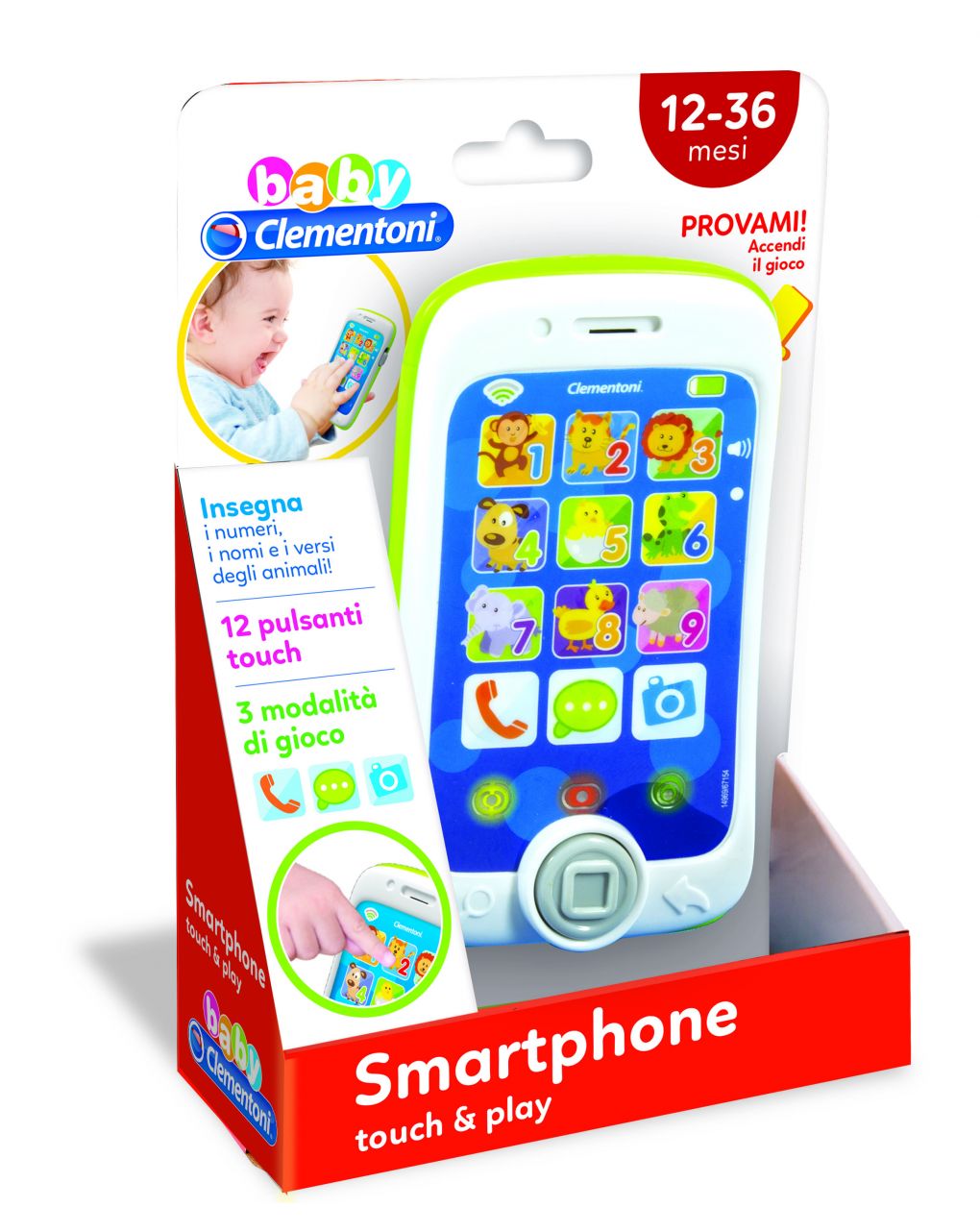 Baby clementoni - smartphone touch & play - Clementoni