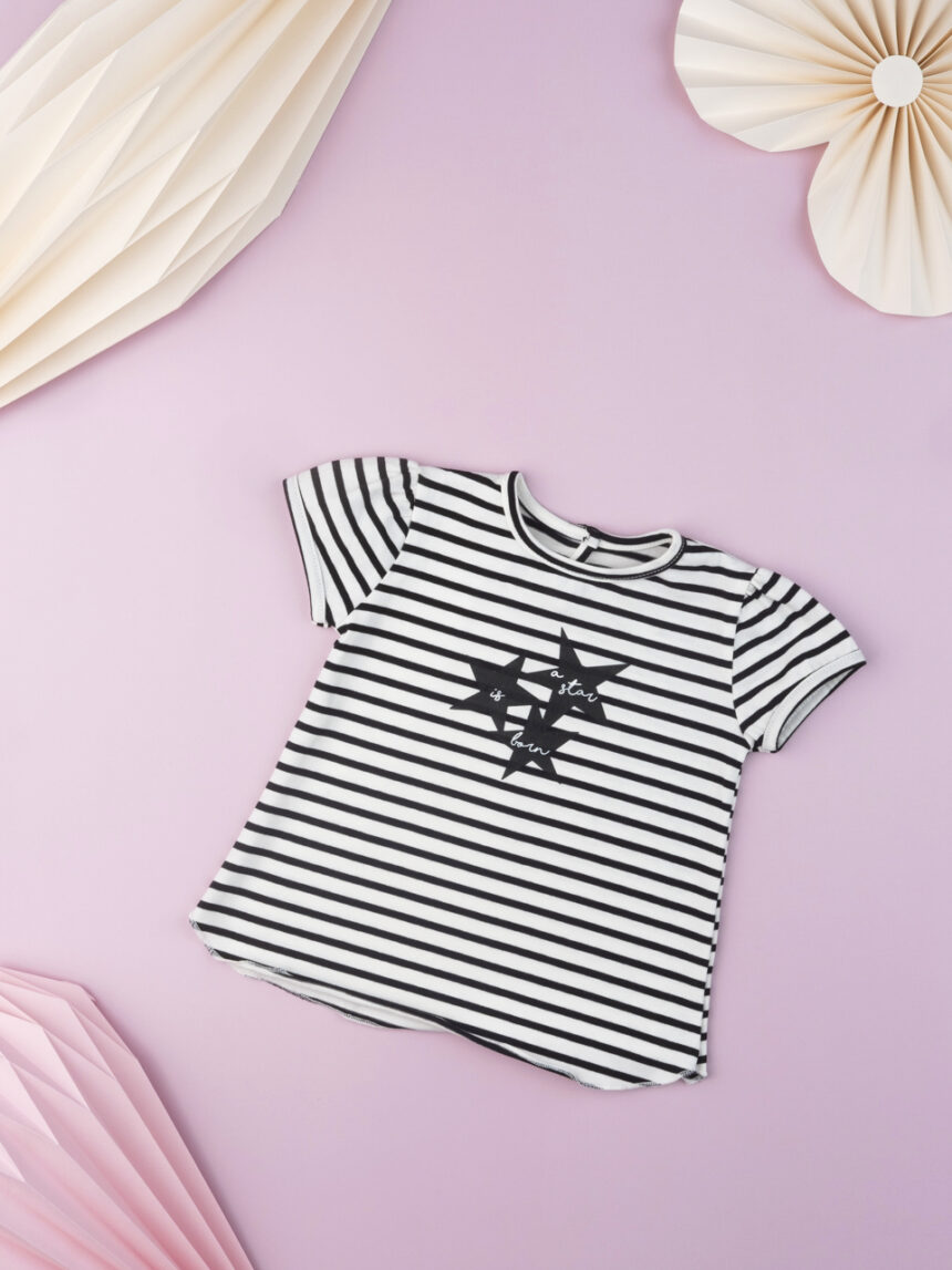 T-shirt baby girl "a star is born" - Prénatal