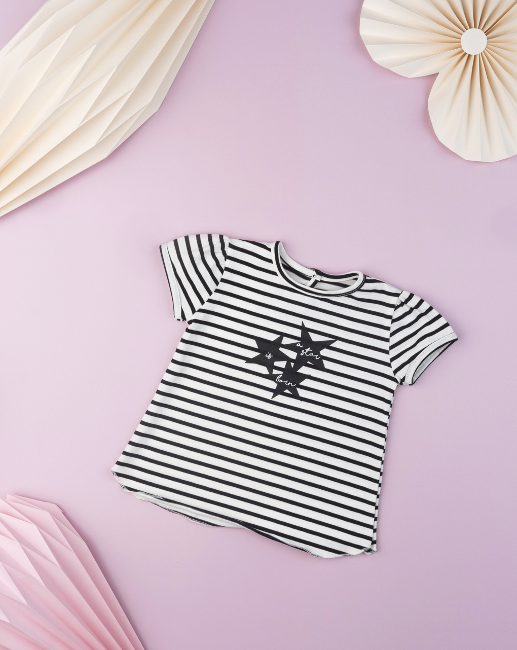 T-shirt baby girl "a star is born" - Prénatal