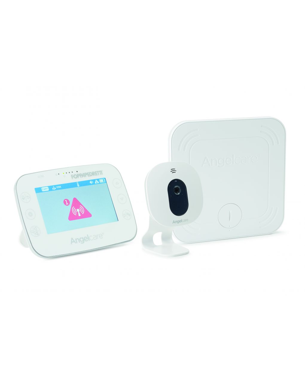 Angelcare - audio video monitor digitale ac327 con pannello sensore wireless