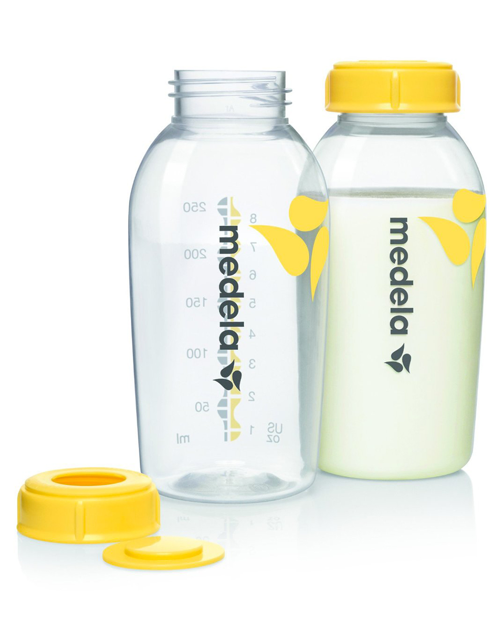 Bottiglie per la conservazione del latte materno (2 da 250 ml) - medela - Medela