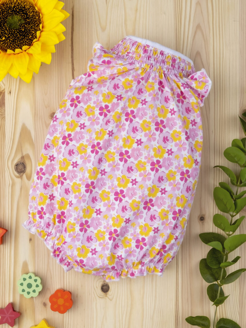 Pagliaccetto bimba "flower" - Prénatal
