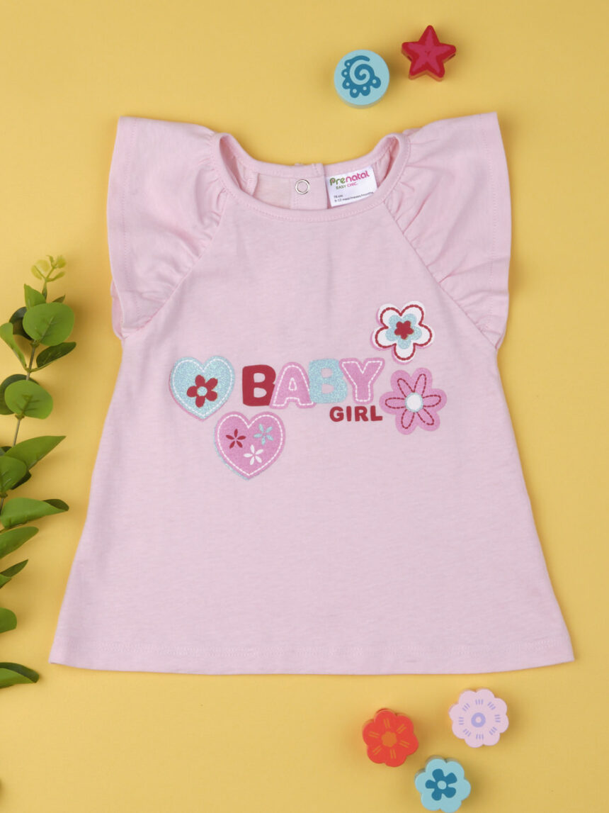 Canotta bimba "baby girl" - Prénatal