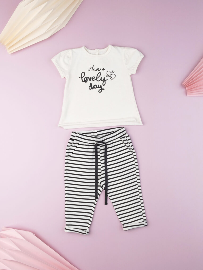 T-shirt baby girl "have a lovely day" - Prénatal