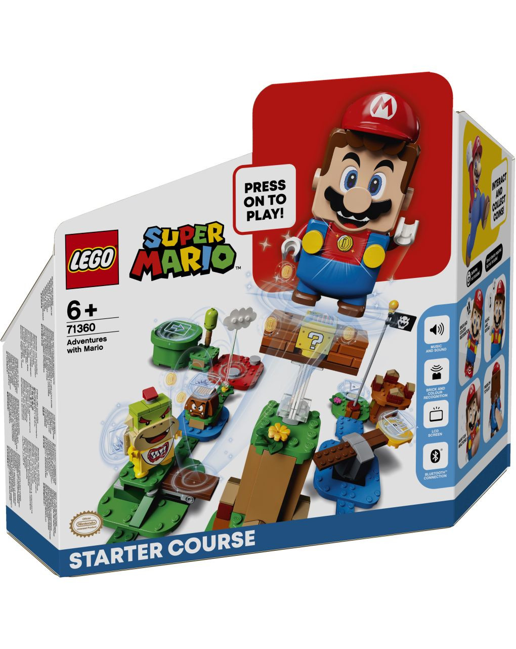 Lego super mario - avventure di mario - starter pack - 71360 - LEGO