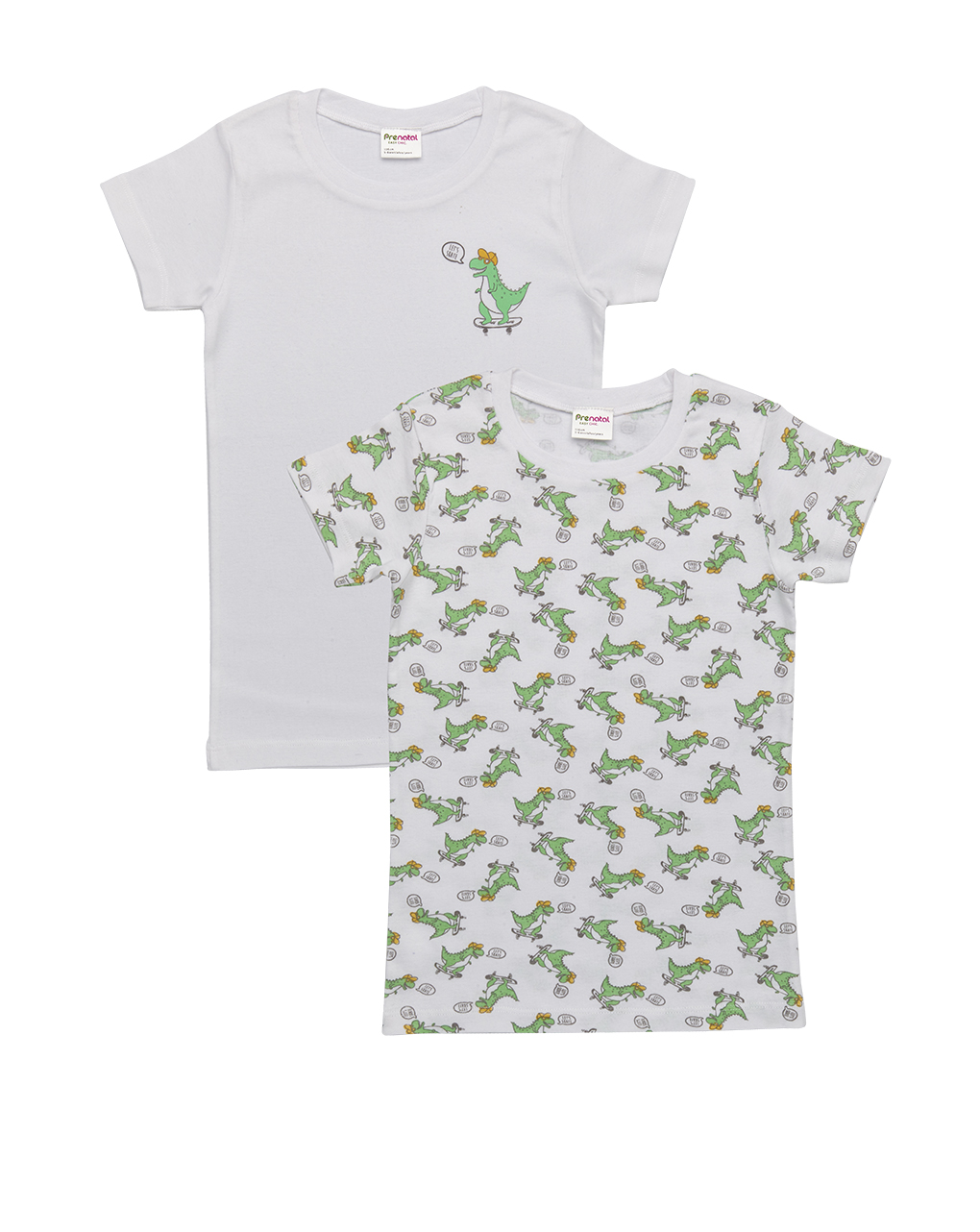 Pack 2 t-shirt con stampa dinosauro - Prénatal