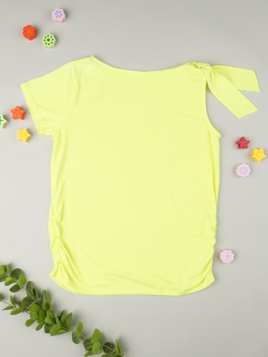 T-shirt con nodo yellow - Prénatal