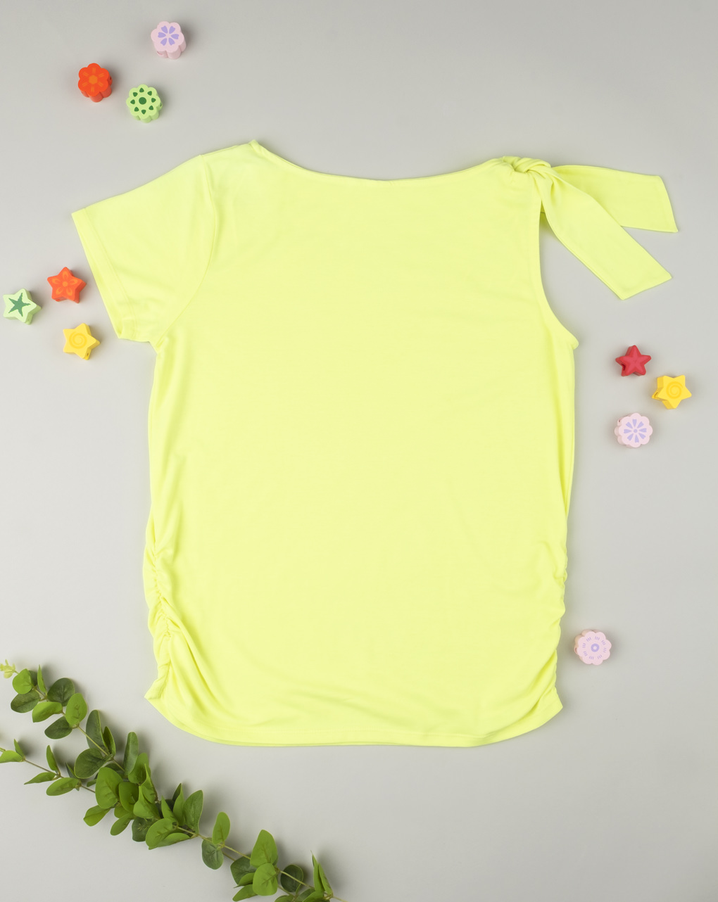 T-shirt con nodo yellow - Prénatal