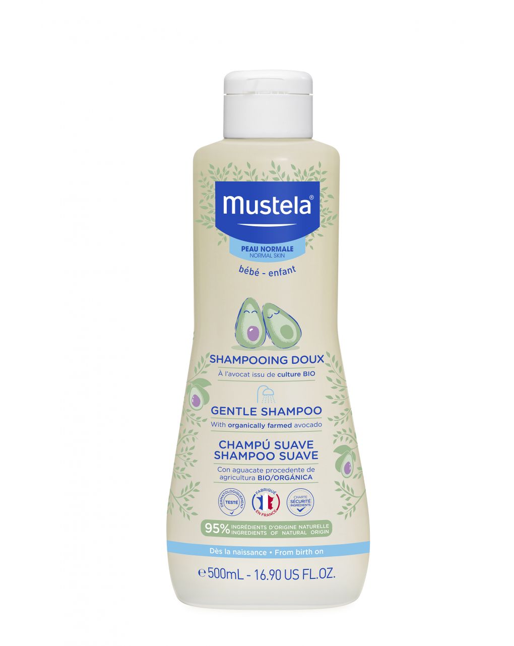 Shampoo dolce 500ml - mustela - Mustela