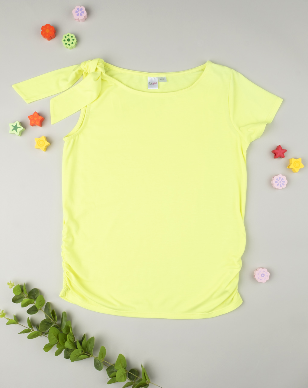 T-shirt con nodo yellow - Prénatal