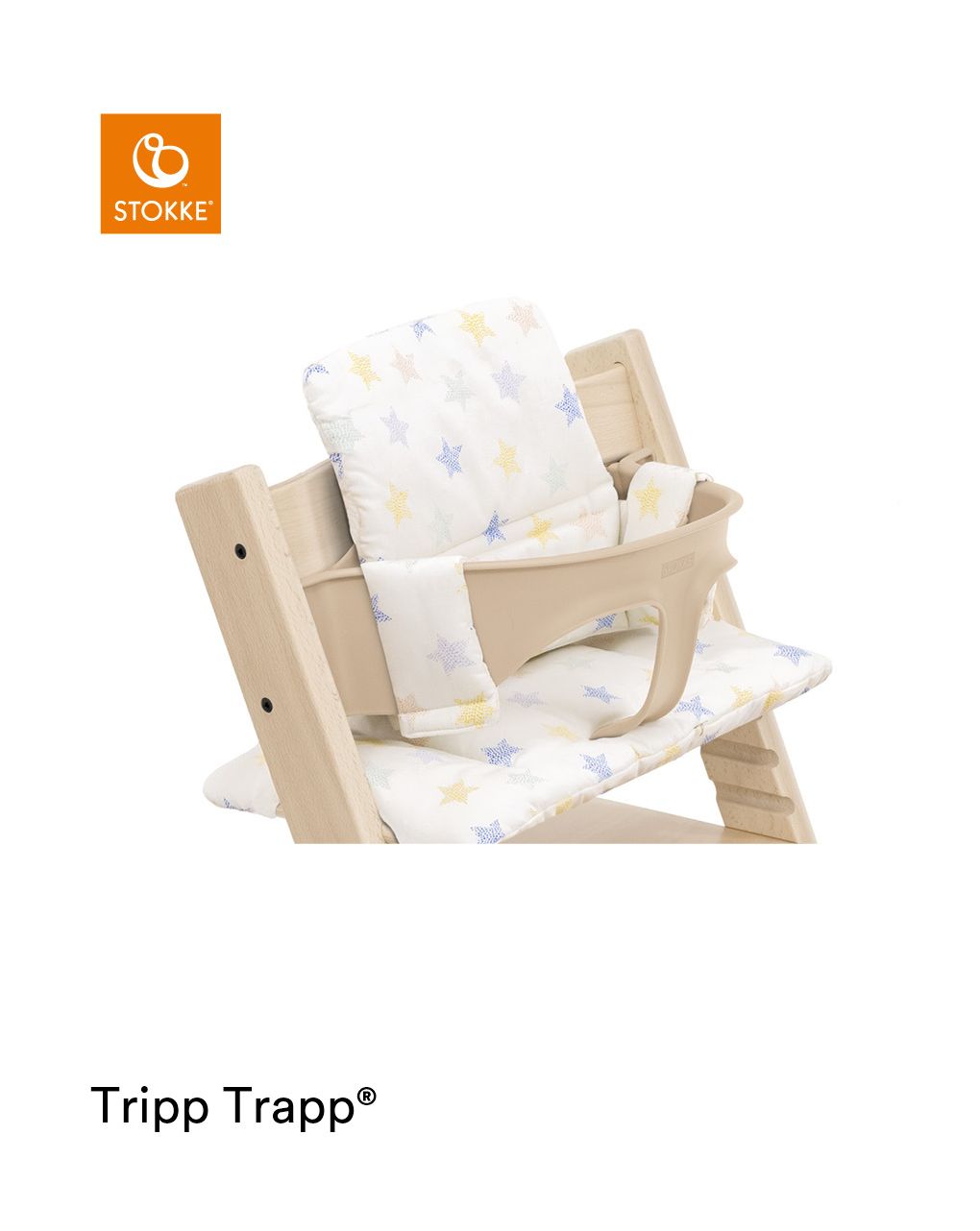 Tripp trapp® classic cushion stars multi ocs
cuscino per seggiolone, morbido e avvolgente per il tuo bambino - Stokke