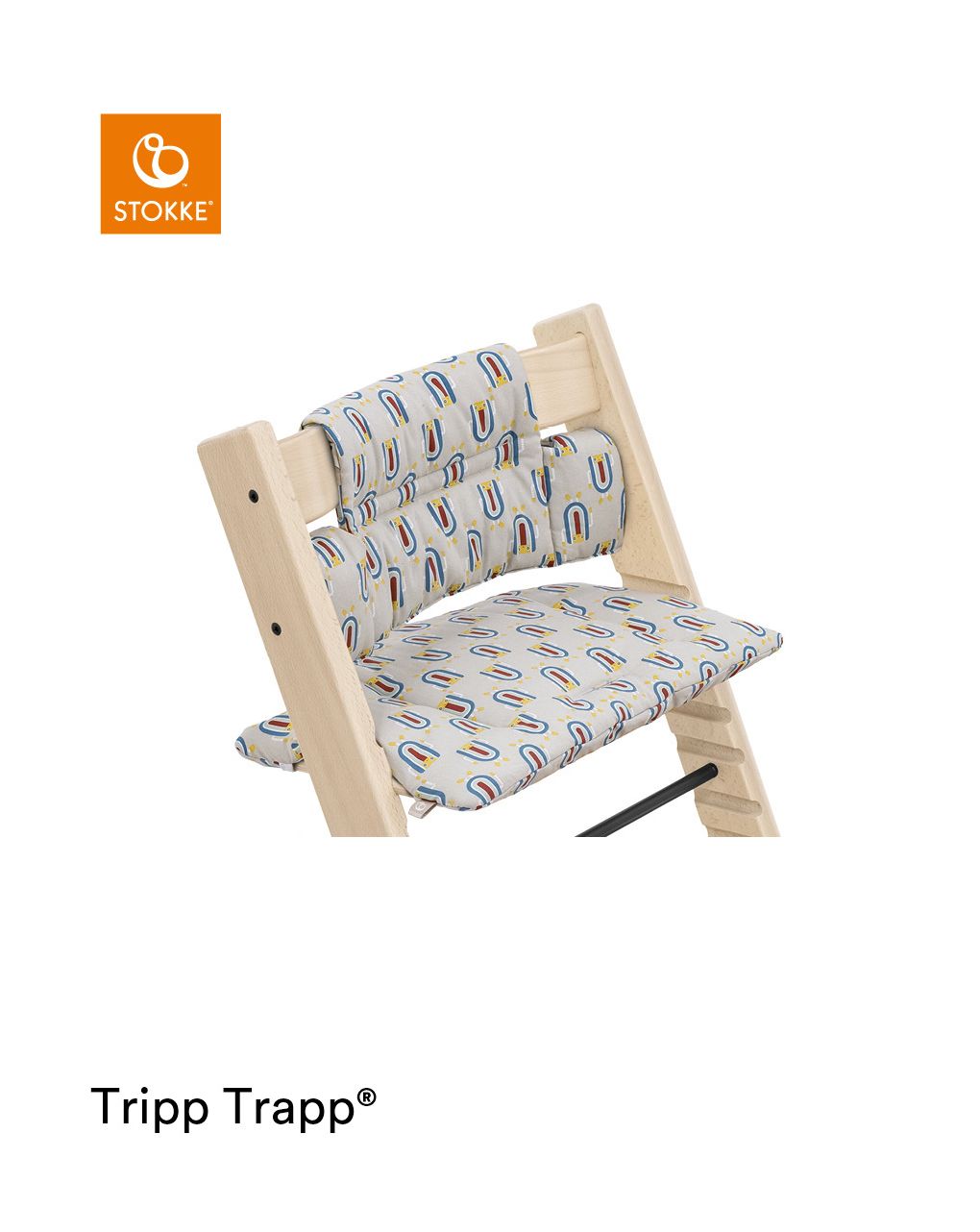 Tripp trapp® classic cushion robot grey ocs
cuscino per seggiolone, morbido e avvolgente per il tuo bambino - Stokke