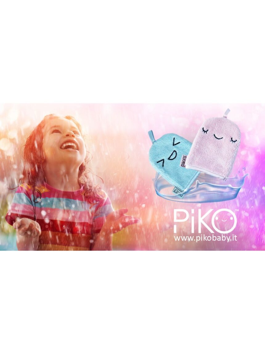 Piko guanto pulente in microfibra naturale rosa - Piko