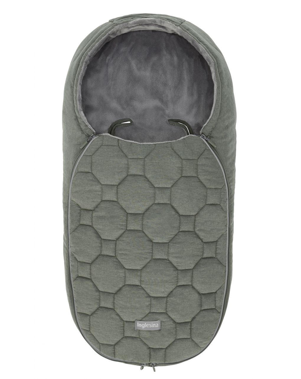 Sacco newborn per culla e seggiolino auto forest green
