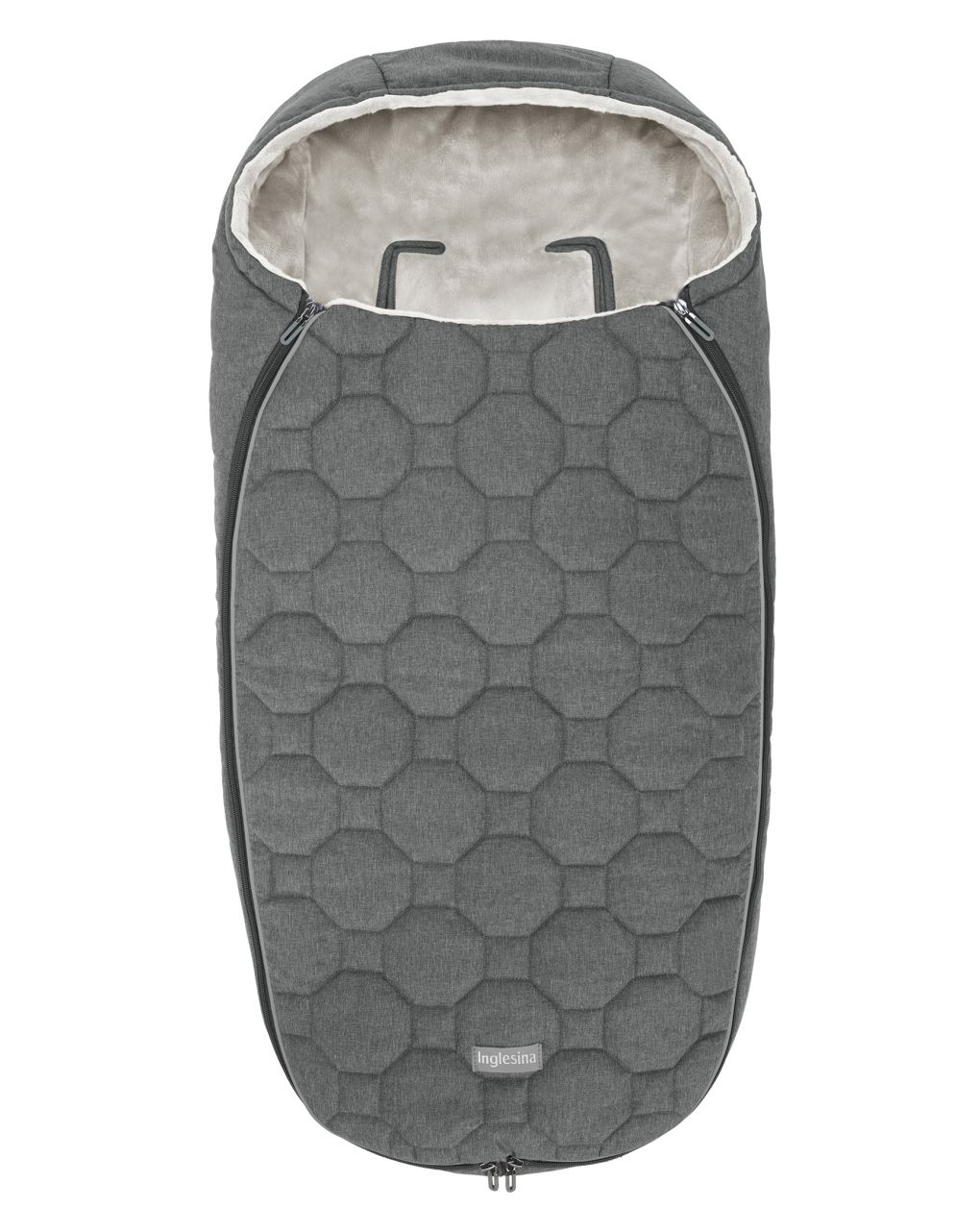 Sacco invernale per passeggino stone grey