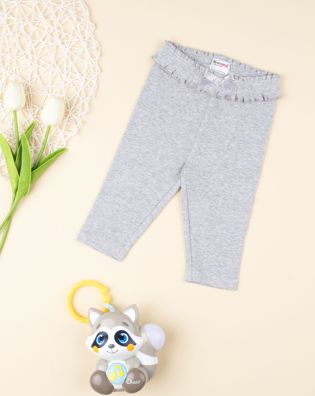 Pantalone costina girl grey - Prénatal