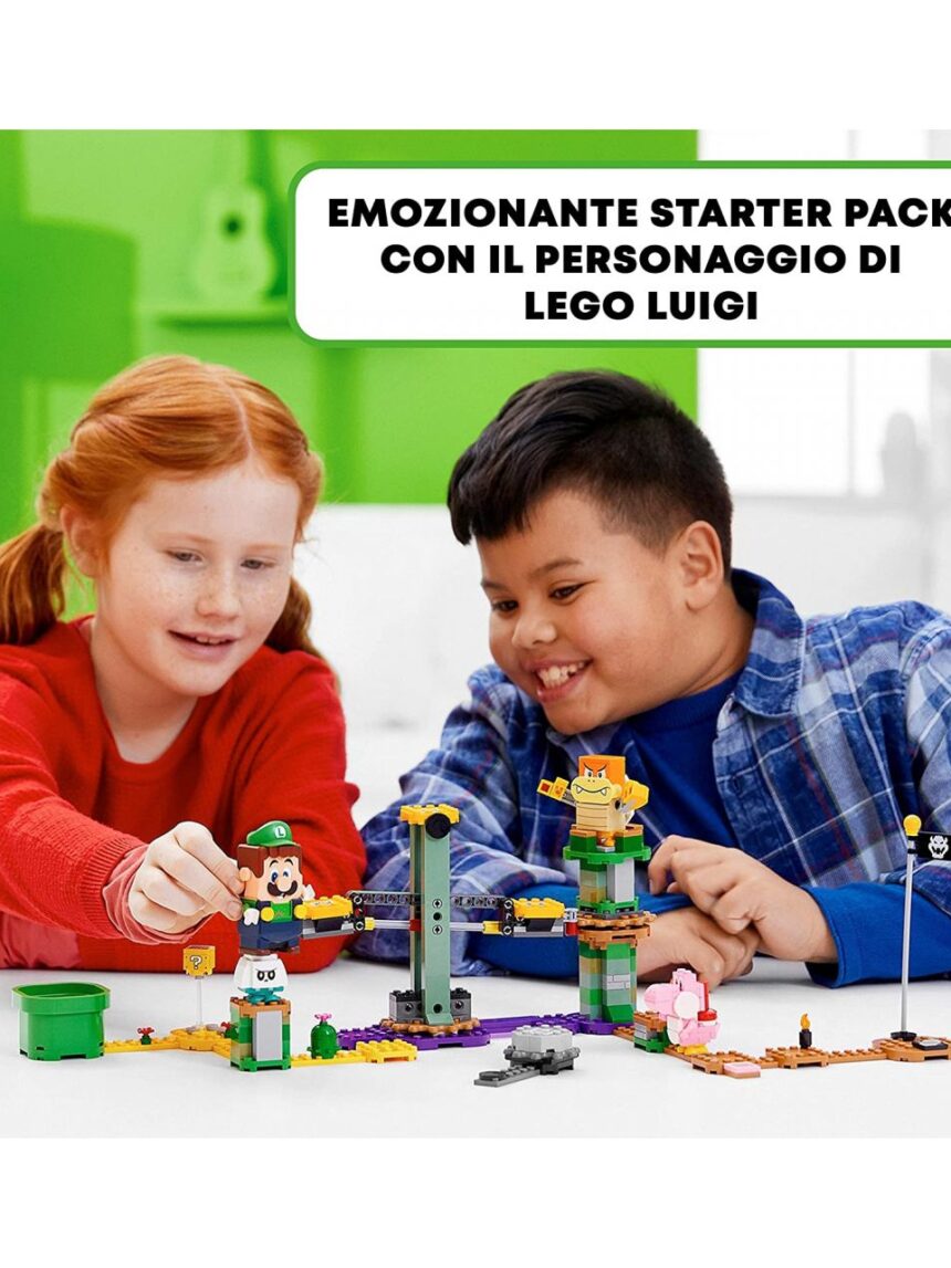 Lego super mario - avventure di luigi - starter pack - 71387 - LEGO