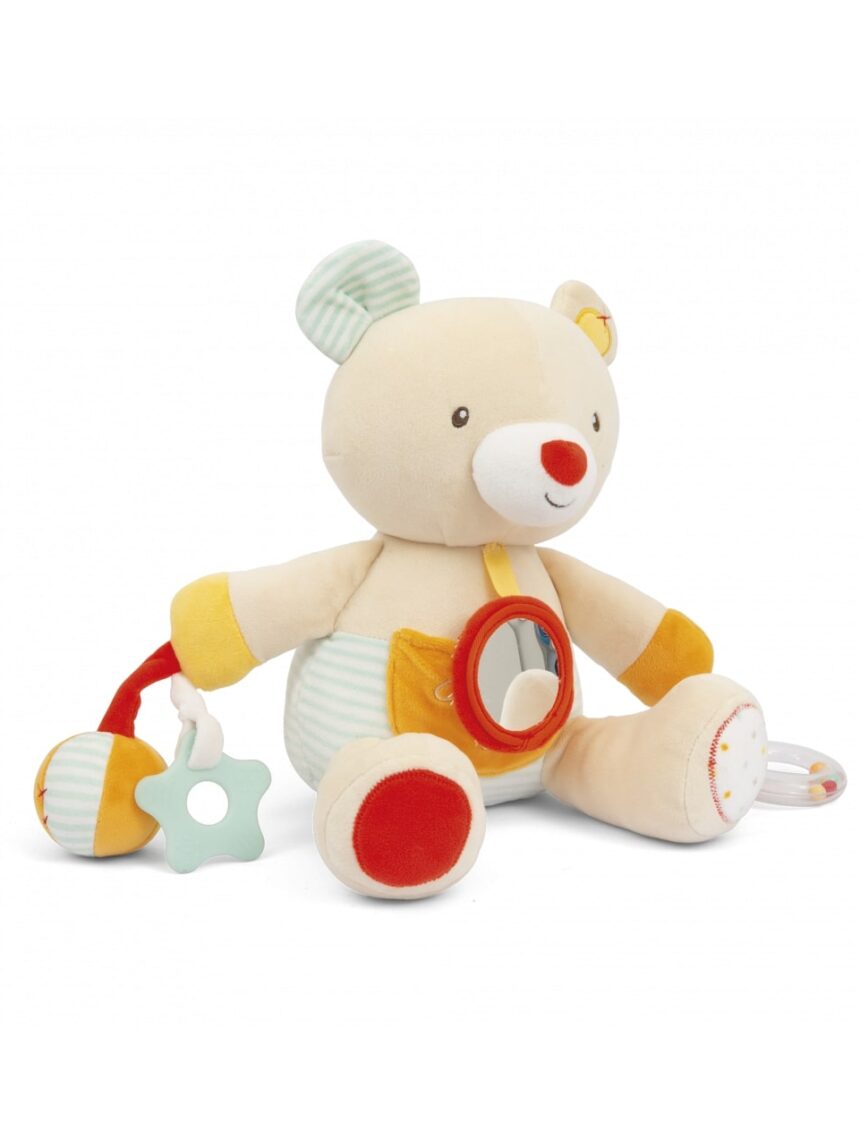 Soft toys - peluche attivita’ seduto orsetto - Baby Smile