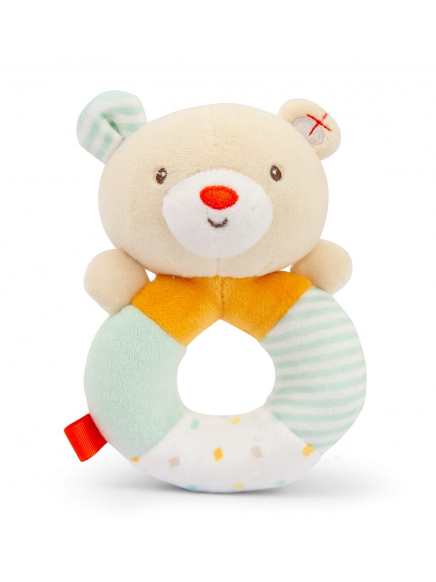 Soft toys - sonaglino anello orsetto - Baby Smile