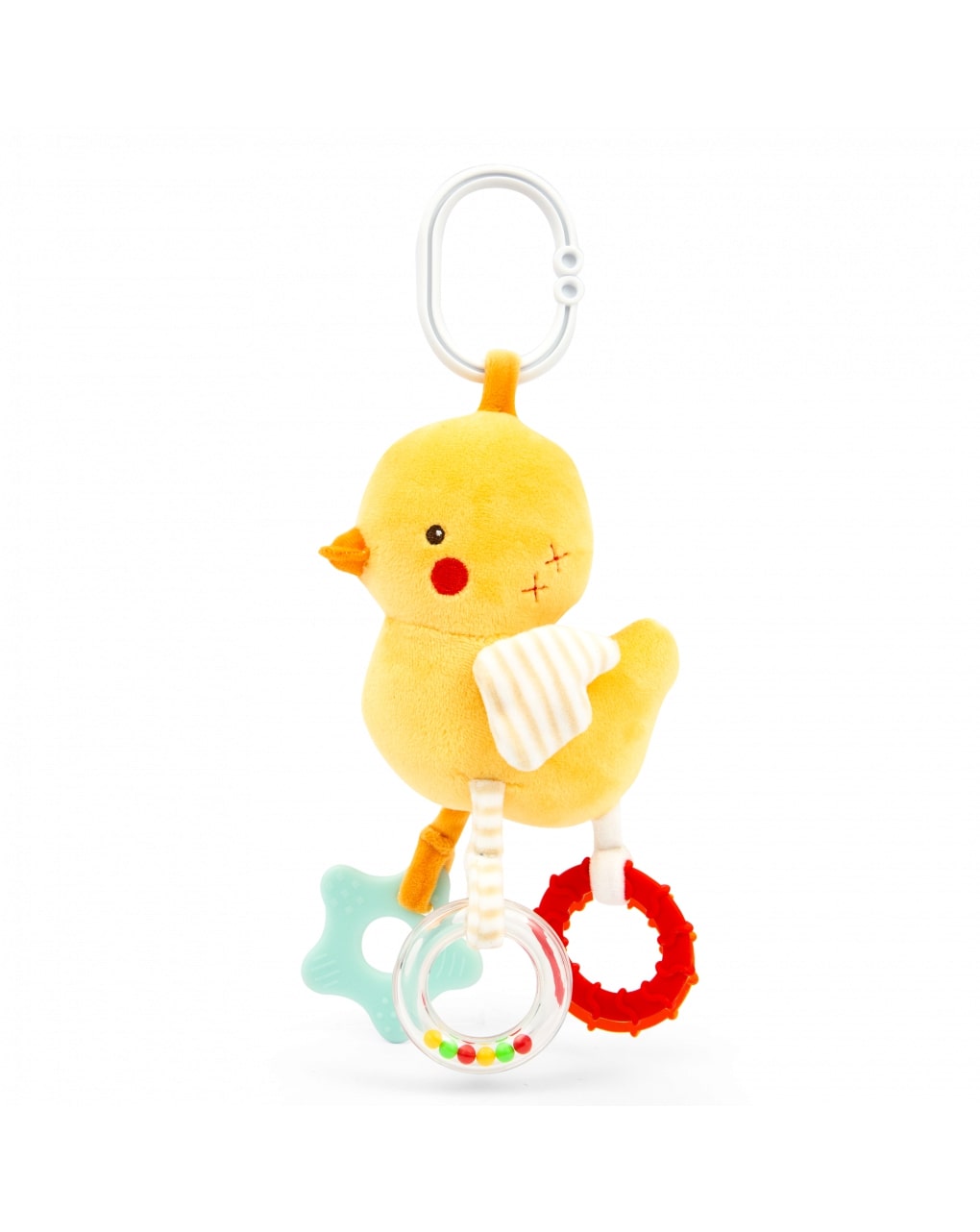 Soft toys - sonaglino con anello papera - Baby Smile
