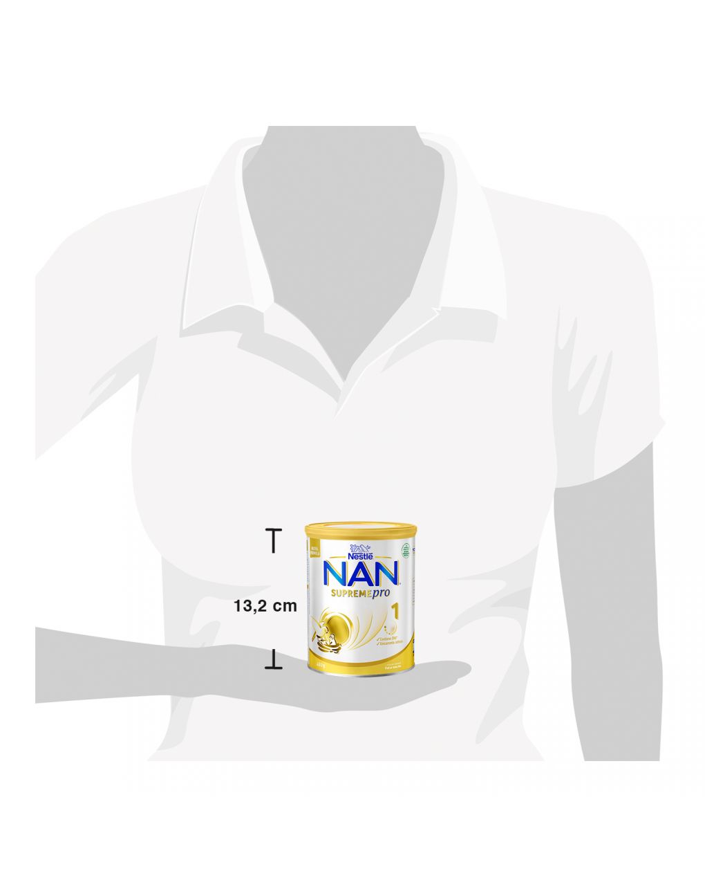 Nestlé nan supreme pro 1 - dalla nascita. latte per lattanti in polvere in latta da 400g - Nestlé