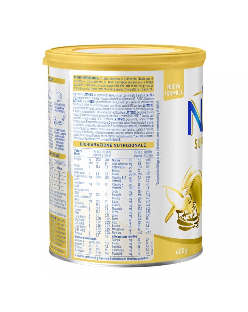 Nestlé nan supreme pro 1 - dalla nascita. latte per lattanti in polvere ...