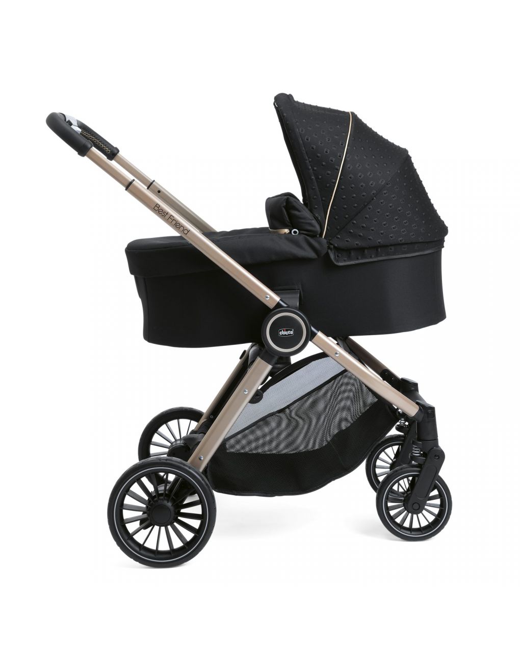 Navicella light chicco best friend eco black re-lux