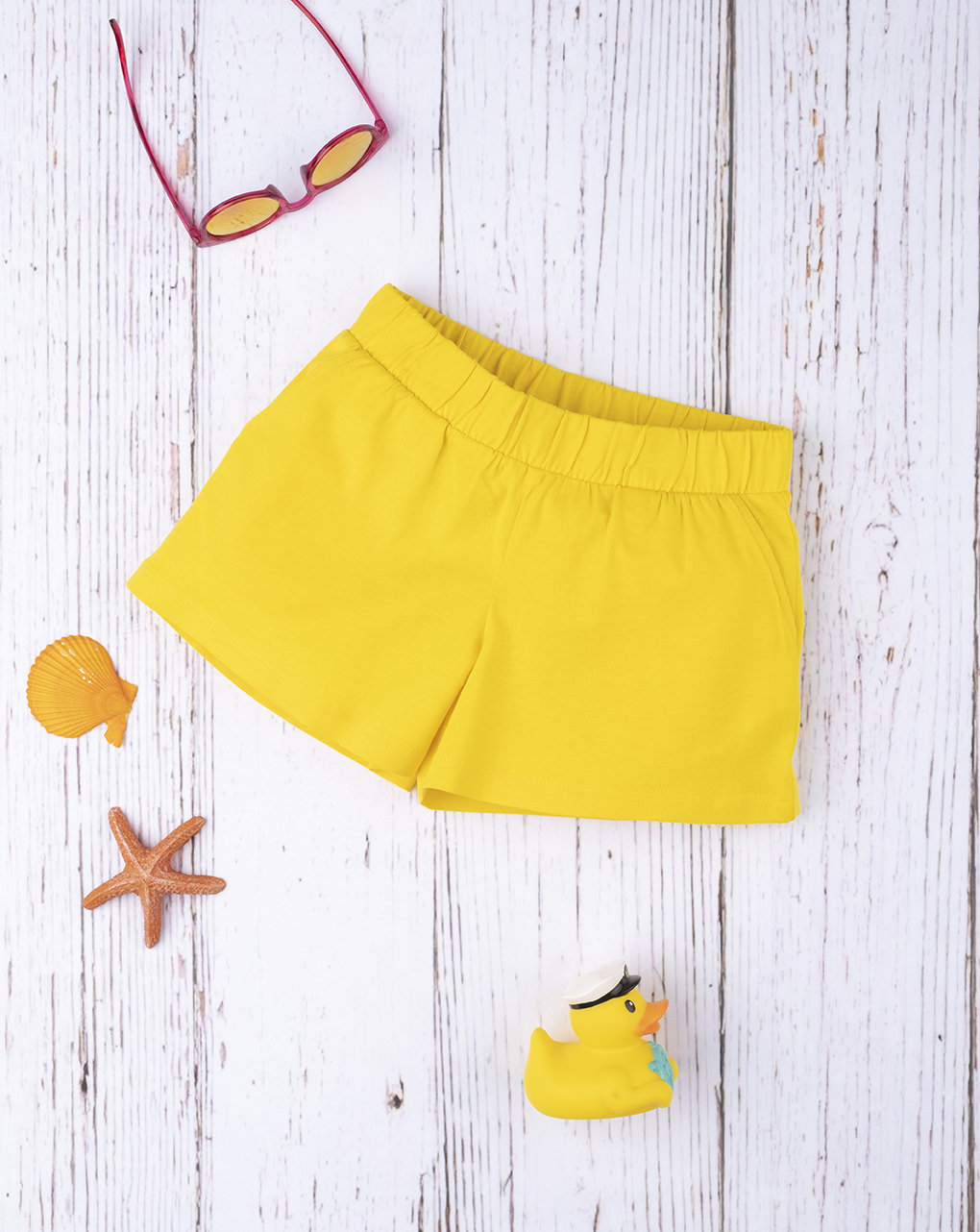 Shorts girl yellow - Prénatal
