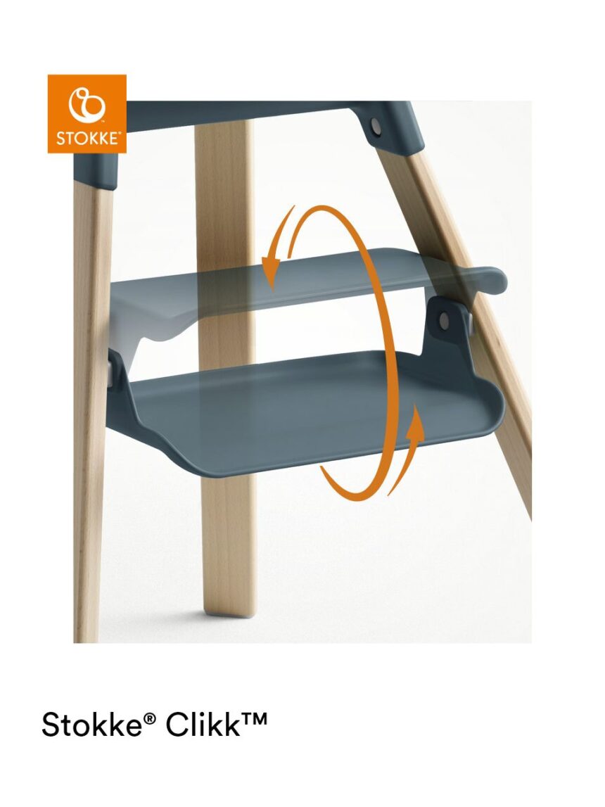 Stokke Seggiolone Pappa Clikk Coral