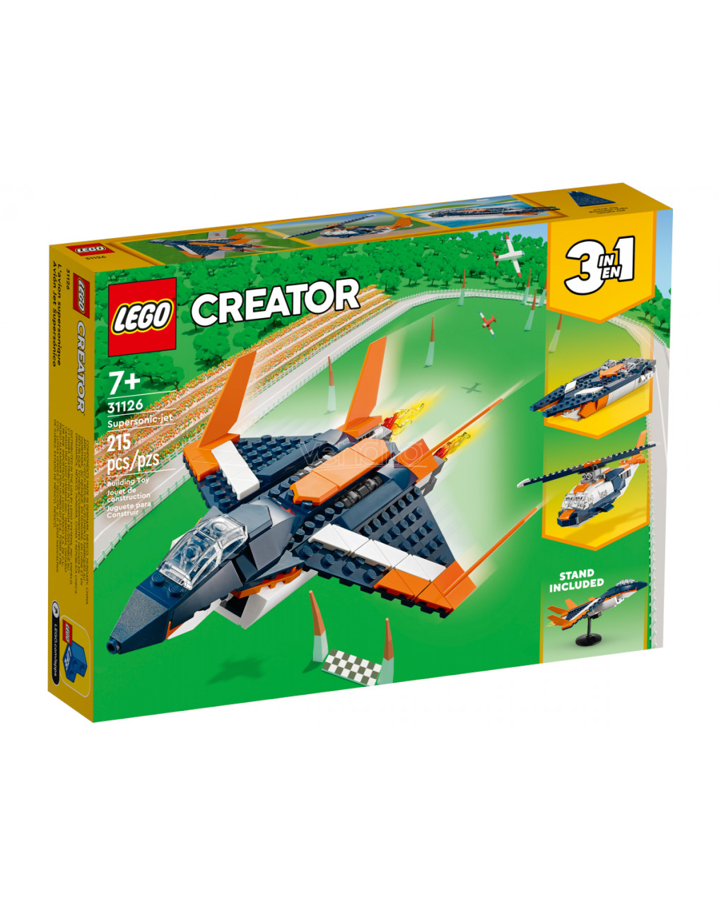 Lego creator - jet supersonico - 31126 - LEGO