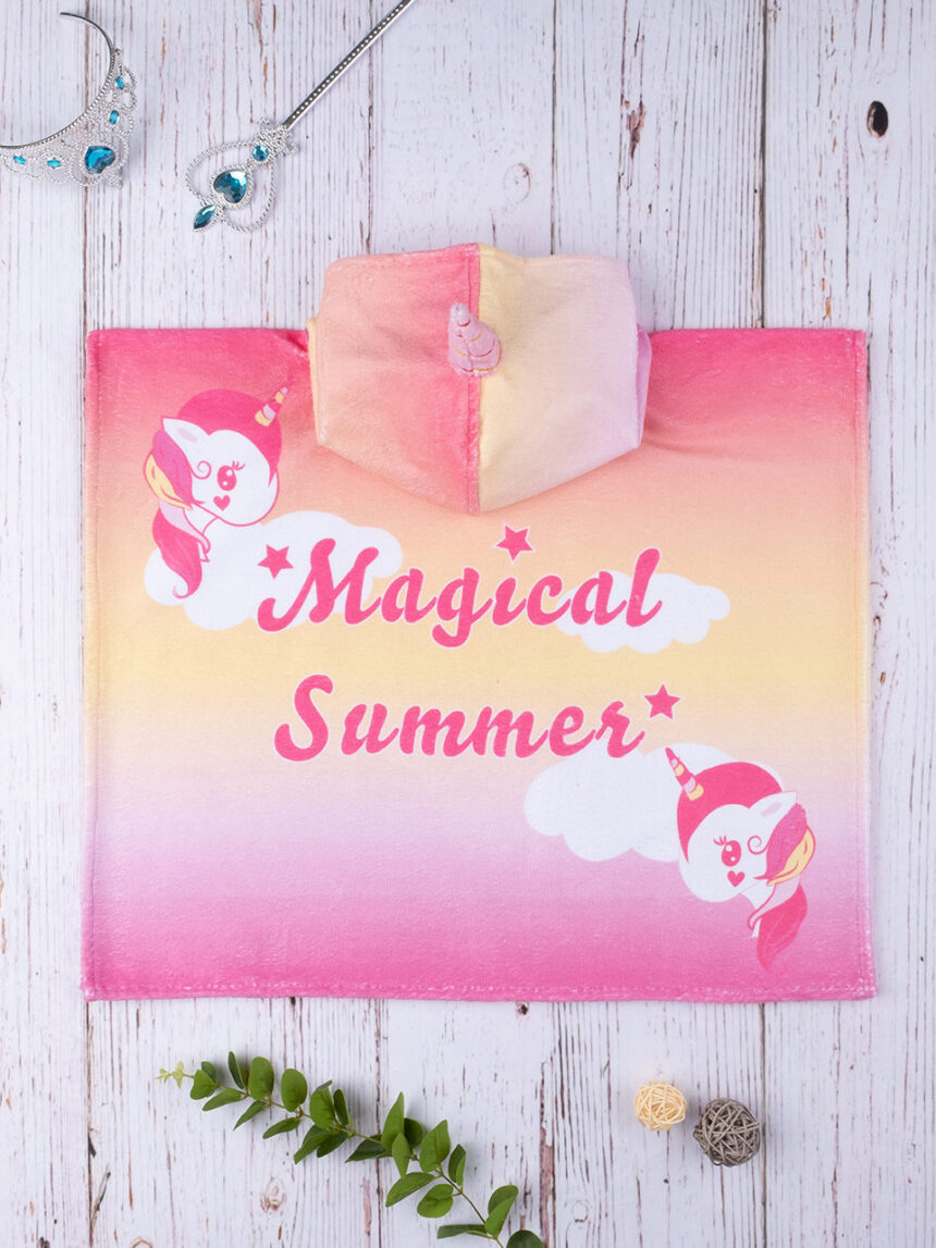 Poncho girl "unicorno" - Prénatal