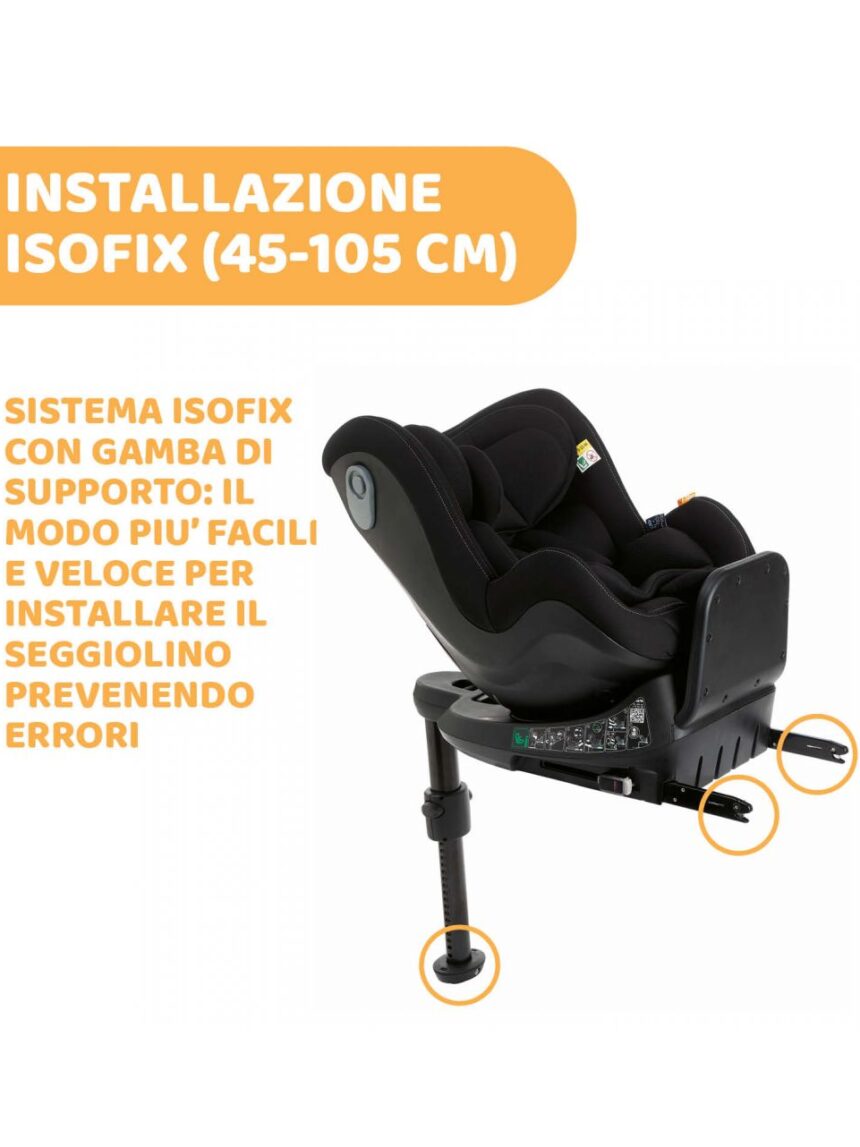 Chicco seat2fit i-size black - Chicco