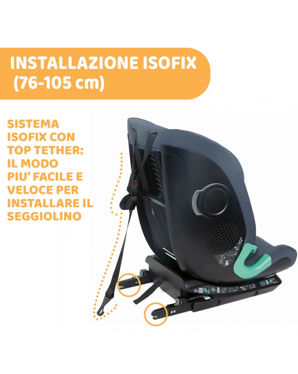 Chicco my seat i-size india ink - Chicco