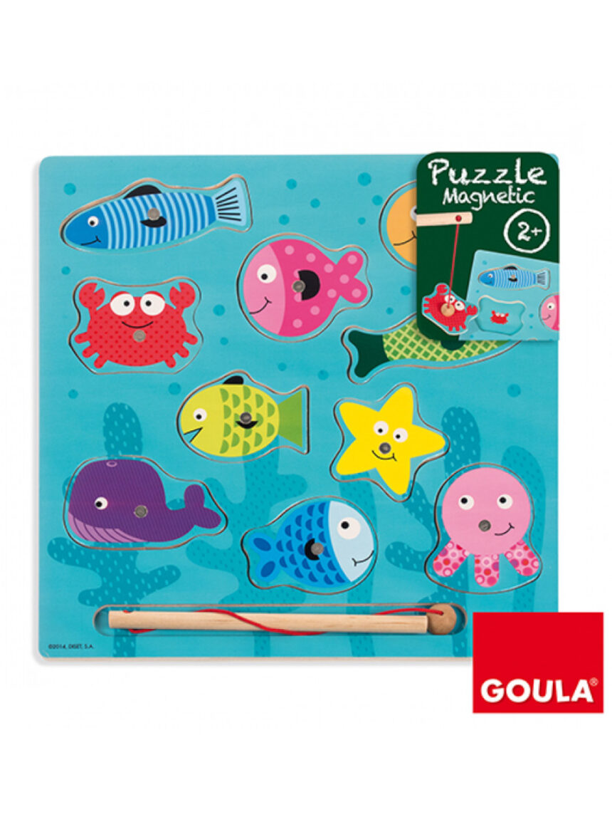 Goula - puzzle pesca magnetico - Goula